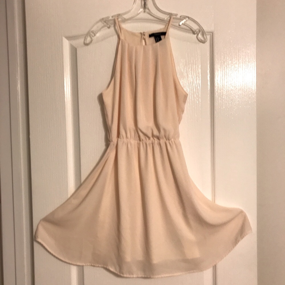 Forever 21 Dress.  Women’s Size XS.  Light Cream Nude.  EUC